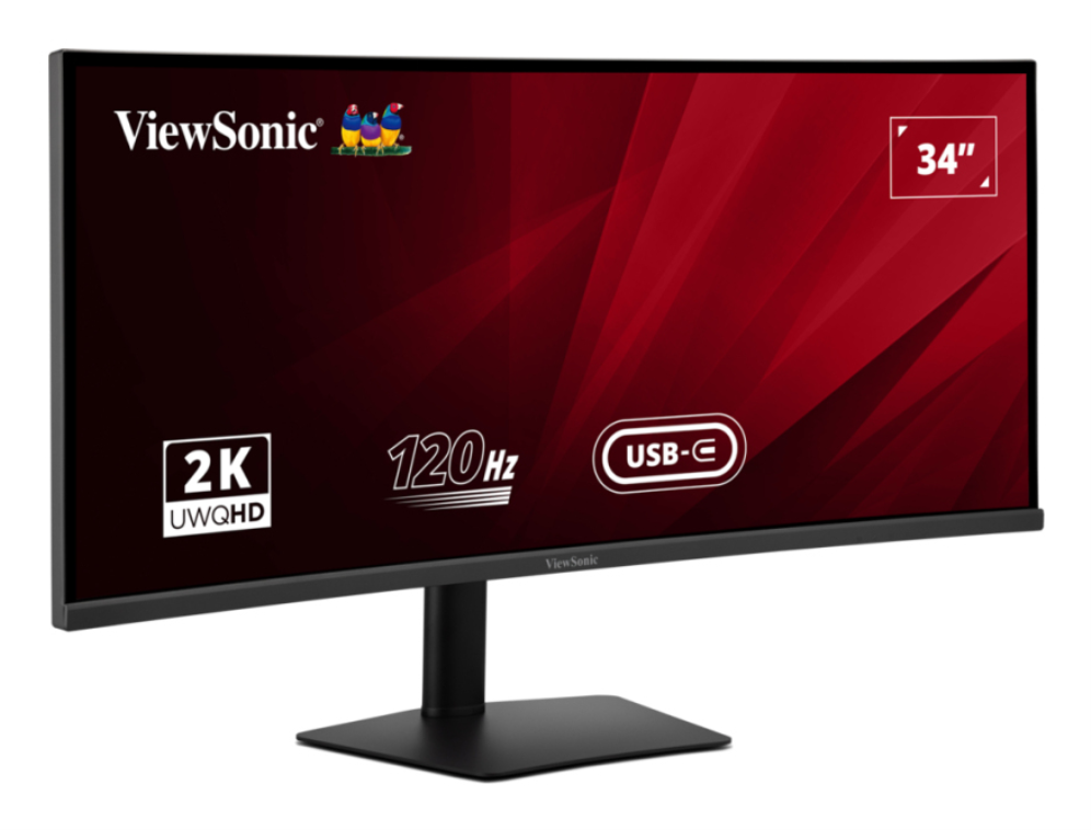 Viewsonic VA VA3420C pantalla para PC 86.4 cm (34") 3440 x 1440 Pixeles UltraWide Quad HD LED Negro - detalle