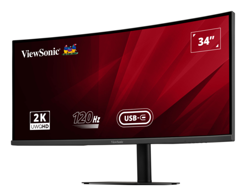 Viewsonic VA VA3420C pantalla para PC 86.4 cm (34") 3440 x 1440 Pixeles UltraWide Quad HD LED Negro - detalle