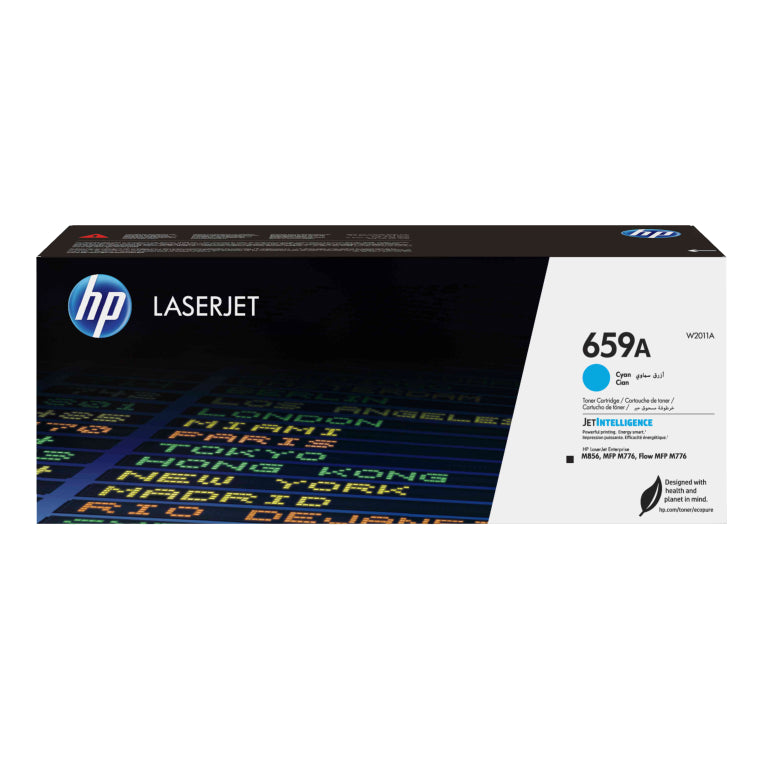 HP LaserJet Cartucho de tóner Original 659A cian