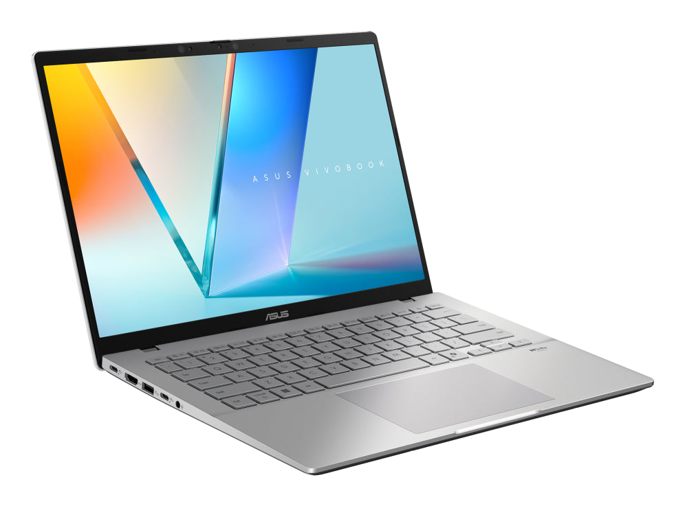 ASUS Vivobook S 14 S3407CA-LY123W - Ordenador Portátil 14" WUXGA (Intel Core Ultra 7 255H. 16GB RAM. 1TB SSD. Arc 140T. Windows 11 Home) Plata Fría - Teclado QWERTY español