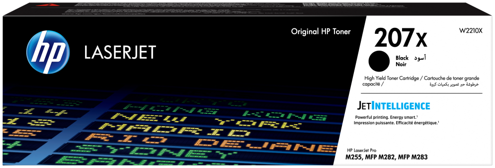 HP Cartucho de tóner Original 207X LaserJet negro de alta capacidad - detalle