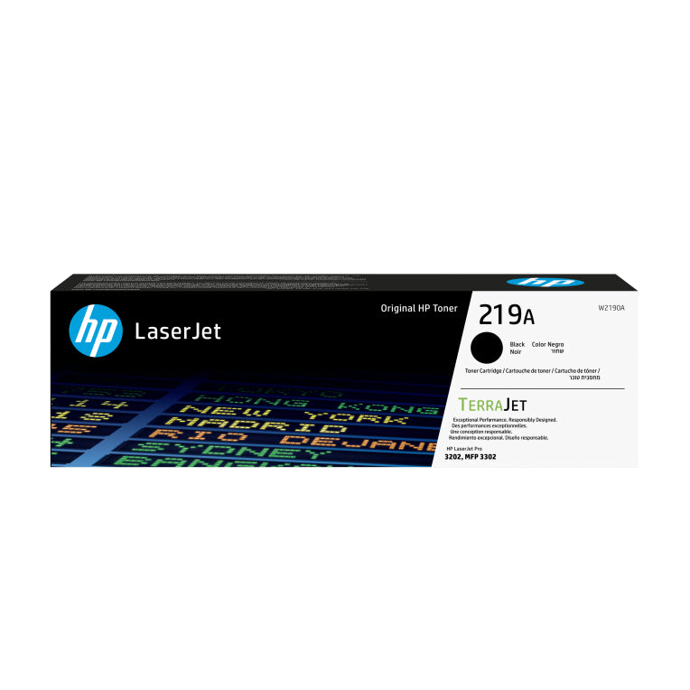 HP Cartucho de Tóner Original LaserJet 219A negro