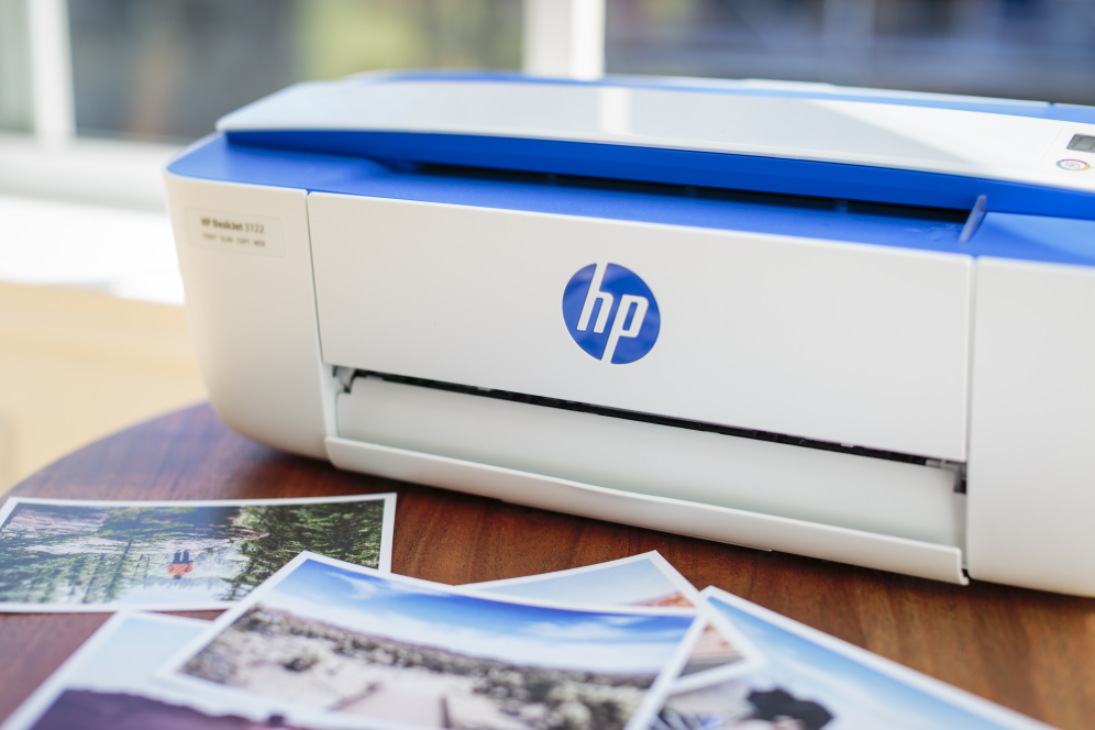 HP DeskJet 3750 Inalámbrico All-in-One Color Impresora. Instant Ink; Fotocopiadora. escáner - detalle