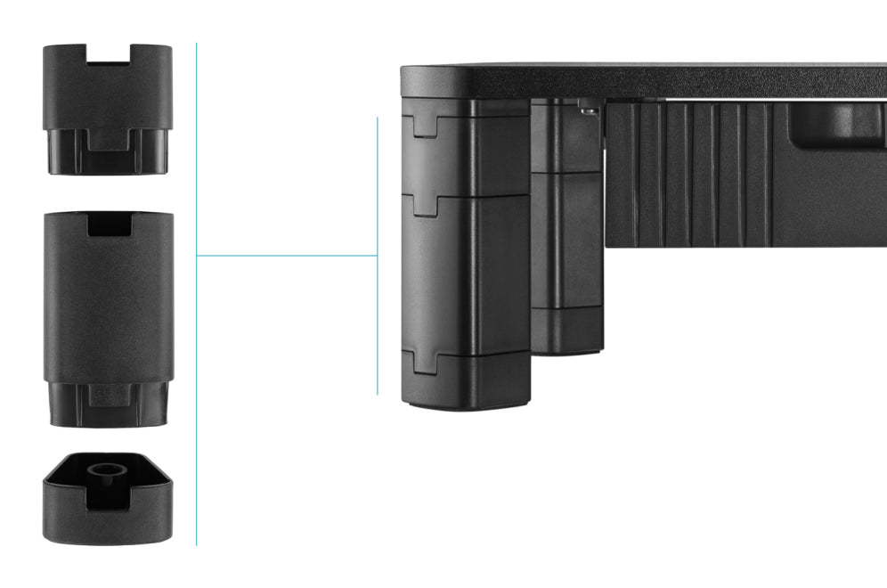 TooQ TQMMPD02 soporte para monitor Escritorio