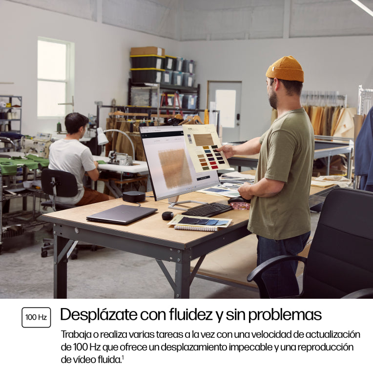 Monitor HP FHD serie 5 de 23,8 polgadas - 524 pés cadrados