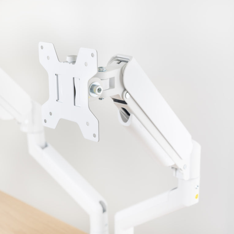 TooQ DB1434TNR-W soporte para monitor 86.4 cm (34") Escritorio Blanco