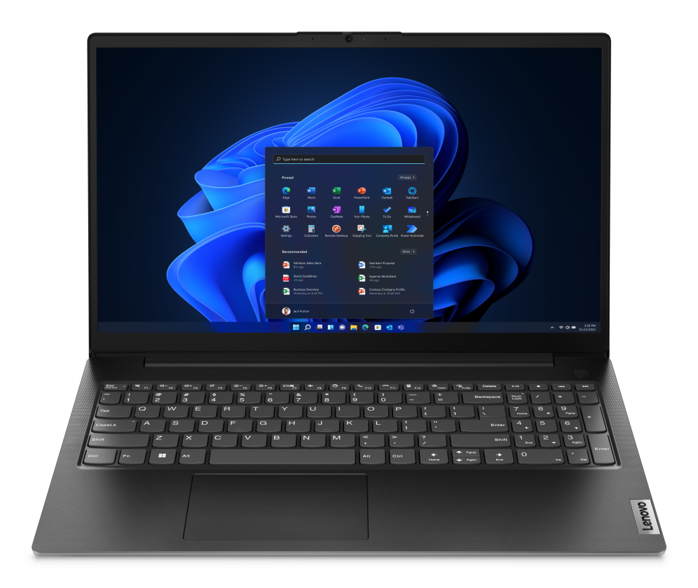 Lenovo V15 G4 IRU Intel® CoreT i3 i3-1315U Portátil 39.6 cm (15.6") Full HD 8 GB DDR4-SDRAM 512 GB SSD Wi-Fi 6 (802.11ax) Español Negro - detalle