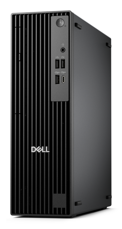 DELL Pro QCS1250 Intel® CoreT i7 i7-14700 16 GB DDR5-SDRAM 512 GB SSD Windows 11 Pro Slim PC PC Negro - detalle