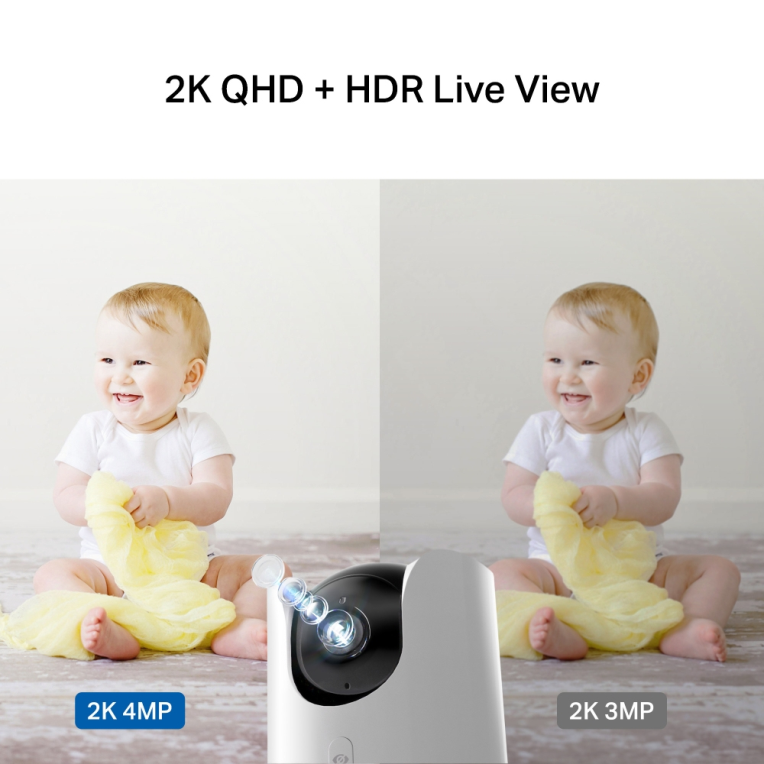 TP-Link Tapo C225 Torre Cámara de seguridad IP Interior 2560 x 1440 Pixeles Escritorio - detalle