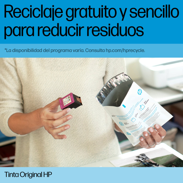 HP Cartucho de tinta original 920XL de alta capacidad cian