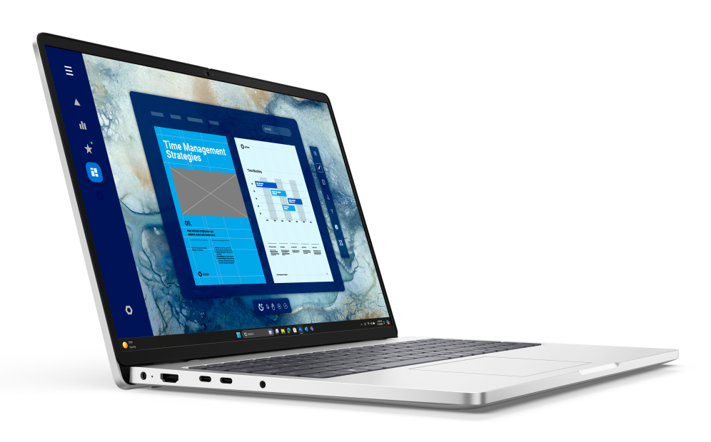 DELL Pro 16 PC16250 Intel Core Ultra 5 235U Portátil 40.6 cm (16") Full HD+ 16 GB DDR5-SDRAM 512 GB SSD Wi-Fi 6E (802.11ax) Windows 11 Pro Español Platino - detalle