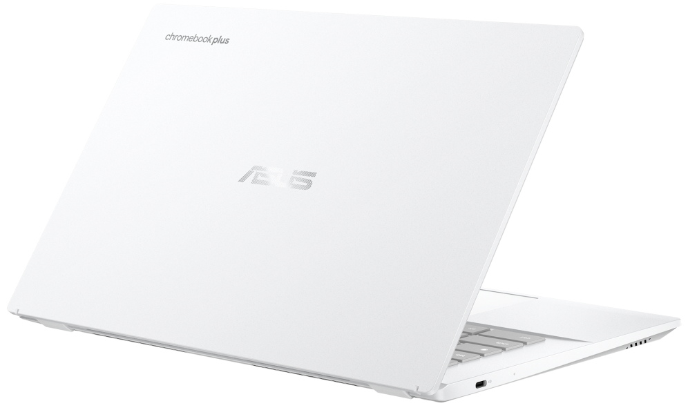 ASUS Chromebook Plus CX34 CX3402CVA-PQ1339 - Ordenador Portátil 14" Full HD (Intel Core 3 100U. 8GB RAM. 256GB UFS. Graphics. ChromeOS) Blanco Perla - Teclado QWERTY español - detalle