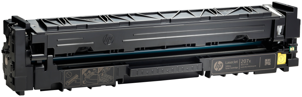 HP Cartucho de tóner Original 207X LaserJet amarillo de alta capacidad - detalle