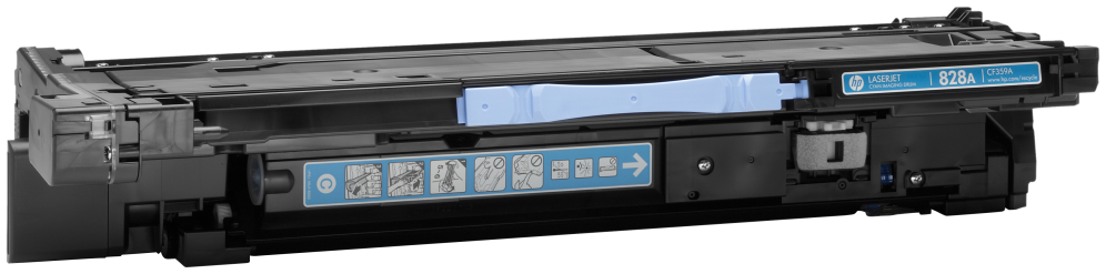 HP Tambor de imágenes LaserJet 828A cian - detalle