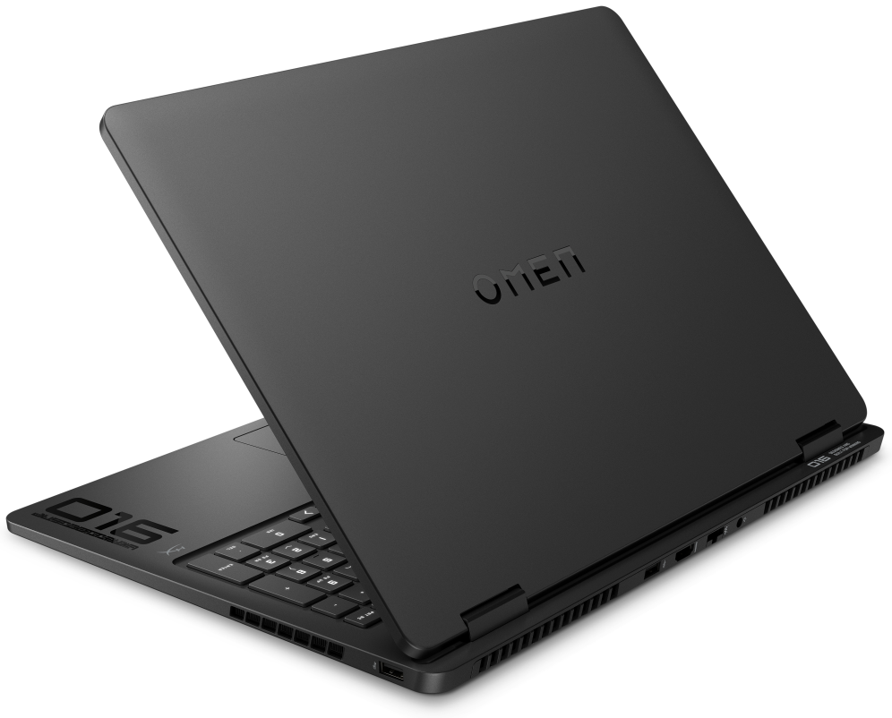HP OMEN Slim Gaming Laptop 16-an0041ns Intel Core Ultra 7 255H Portátil 40.6 cm (16") 2K 32 GB DDR5-SDRAM 1 TB SSD NVIDIA GeForce RTX 5070 Wi-Fi 6 (802.11ax) FreeDOS AI PC Negro - detalle