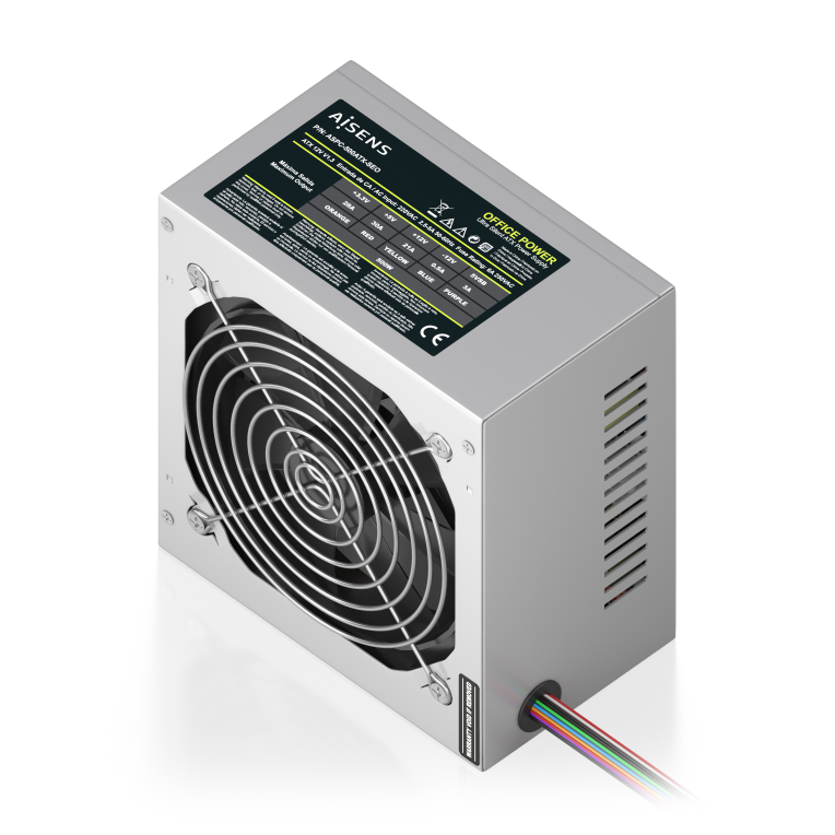 AISENS Fuente Alimentacion ATX 500W OEM. Plata - detalle