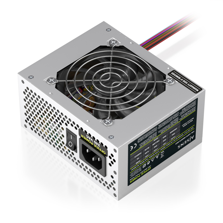 AISENS Fuente Alimentacion SFX 500W OEM. Plata - detalle