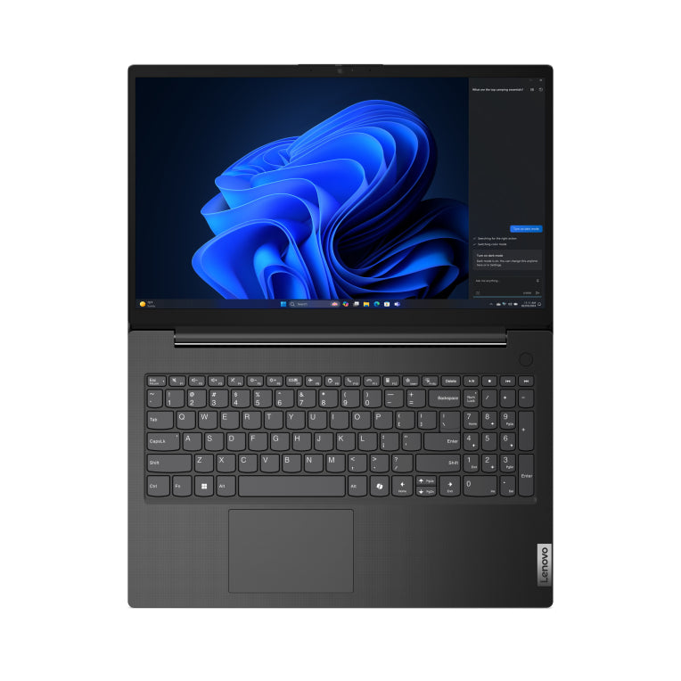 Lenovo V15 G5 IRL Intel® CoreT i3 i3-1315U Portátil 39.6 cm (15.6") Full HD 8 GB DDR5-SDRAM 512 GB SSD Wi-Fi 6 (802.11ax) FreeDOS Español Negro