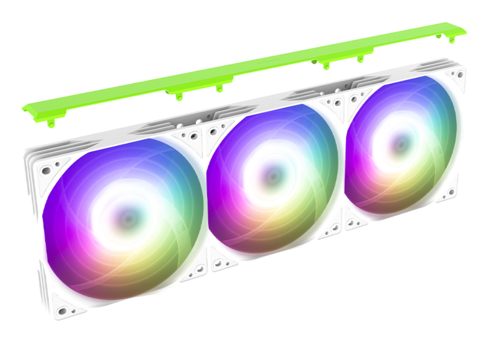 Zalman ALPHA2 SE A36 Procesador Ventilador 12 cm Blanco 1 pieza(s) - detalle