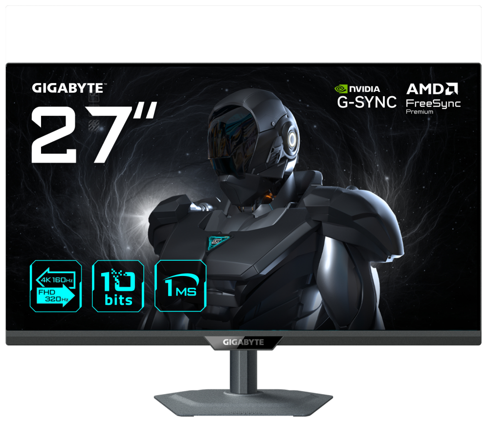 GIGABYTE G27UP Monitor de juego 27" 4K UHD - detalle