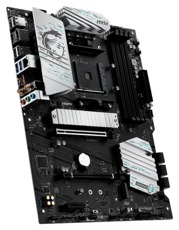 MSI B550 GAMING WIFI placa base AMD B550 Zócalo AM4 ATX - detalle