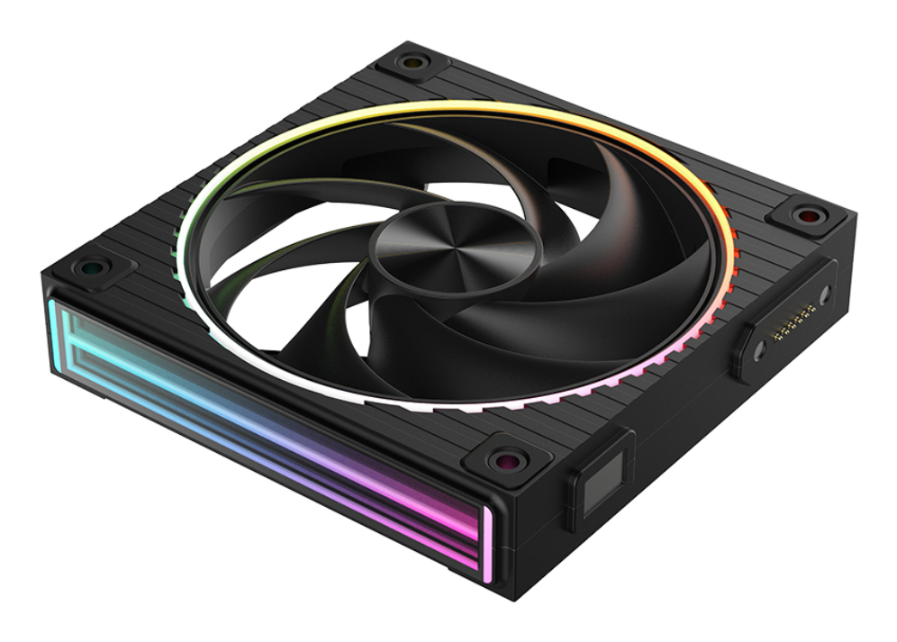 Zalman ZM-DF120 A3 BLACK sistema de refrigeración para ordenador Placa base Ventilador 12.4 cm Negro 1 pieza(s) - detalle