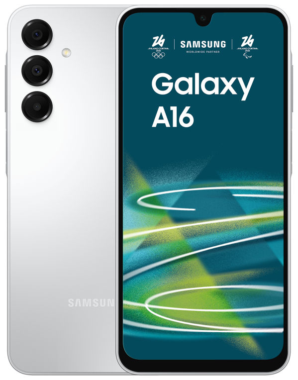 Samsung Galaxy A16 17 cm (6.7") Ranura híbrida Dual SIM 4G USB Tipo C 4 GB 128 GB 5000 mAh Gris - detalle