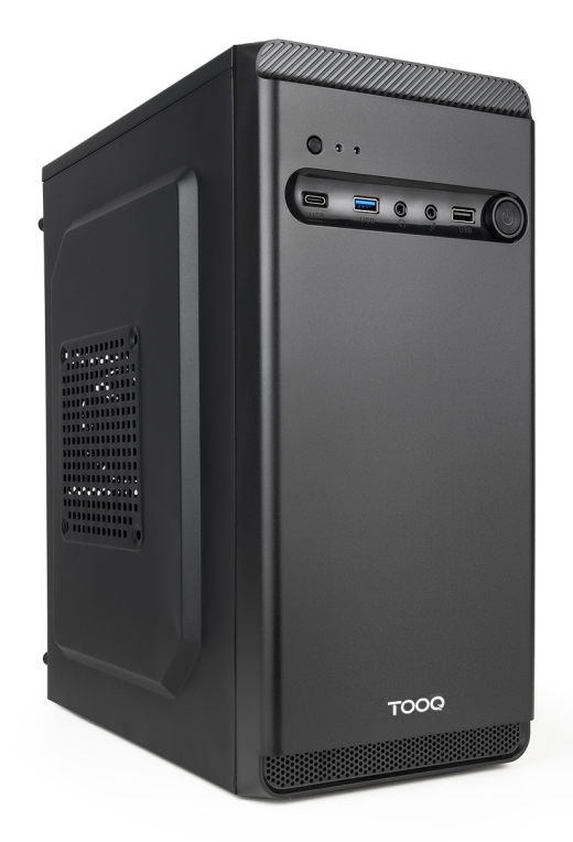 TooQ Caja Minitorre Micro-ATX “DODEKA ULTRA” Negra - detalle