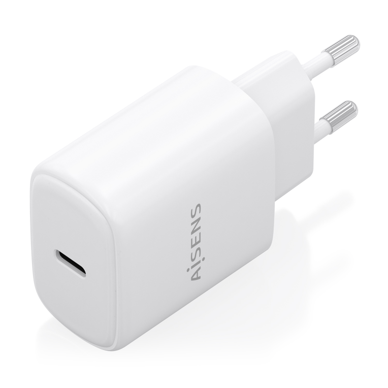 AISENS Cargador GaN 30W. 1xUSB-C PD3.0. Blanco - detalle