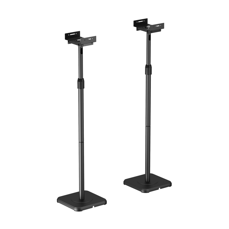 AISENS Soporte Universal De Suelo Giratorio E Inclinable Para Altavoces. Negro - detalle