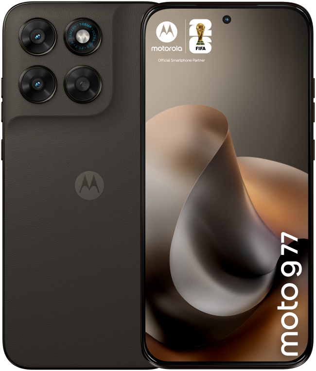 Motorola moto g77 17.3 cm (6.8") Ranura híbrida Dual SIM Android 16.0 5G USB Tipo C 8 GB 512 GB 5200 mAh Negro - detalle