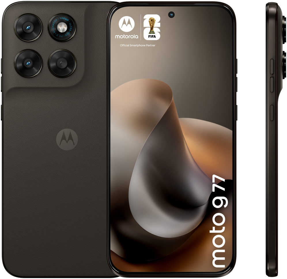 Motorola moto g77 17.3 cm (6.8") Ranura híbrida Dual SIM Android 16.0 5G USB Tipo C 8 GB 512 GB 5200 mAh Negro - detalle
