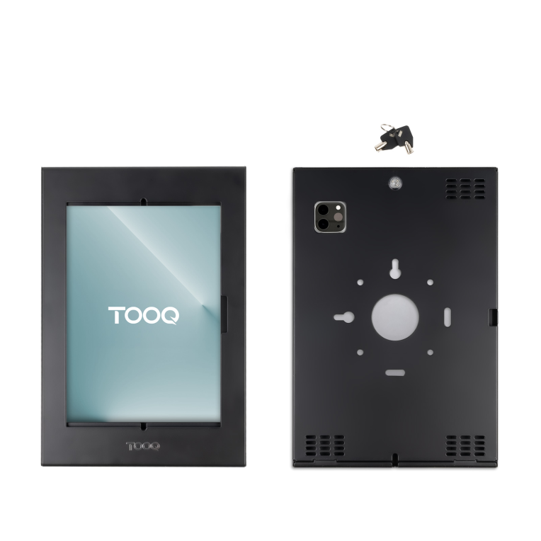 TooQ Marco Antirrobo para Tablets de 11”. Negro - detalle