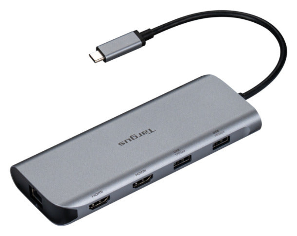 Targus DOCK427GL base para portátil y replicador de puertos Alámbrico USB 3.2 Gen 2 (3.1 Gen 2) Type-C Gris - detalle