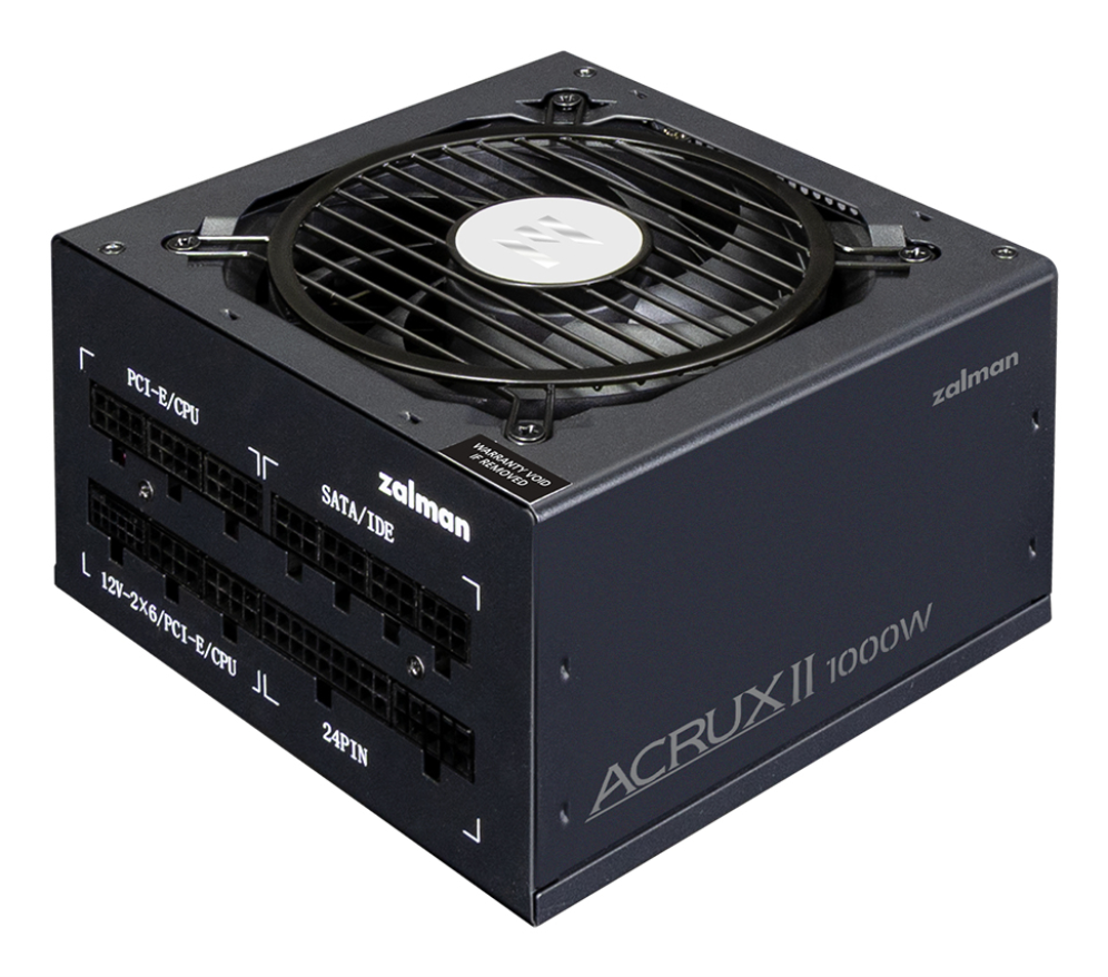 Zalman ACRUX II unidad de fuente de alimentación 1000 W 24-pin ATX ATX Negro - detalle