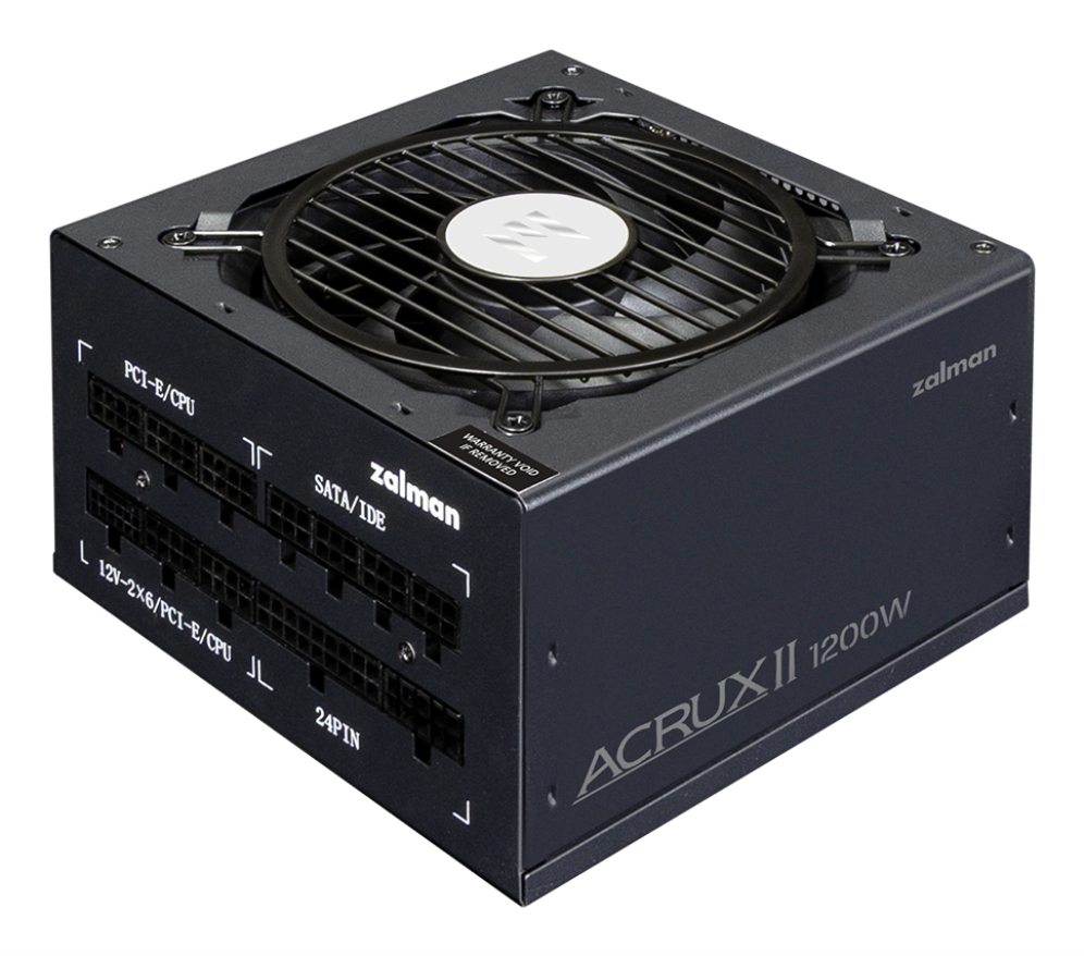Zalman ACRUX II unidad de fuente de alimentación 1200 W 24-pin ATX ATX Negro - detalle