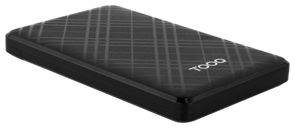 TooQ Caja Externa para Discos de 2.5” HDD/SSD. Negro - detalle