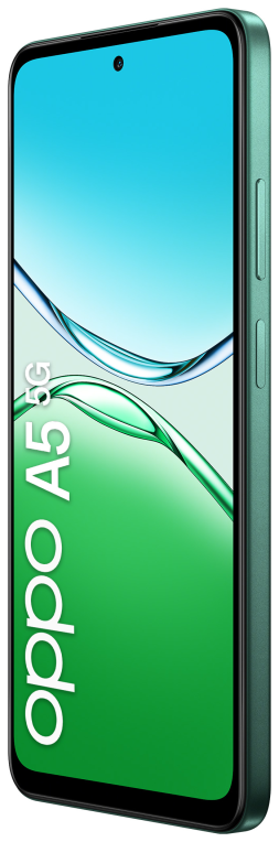 OPPO A5 5G 16.9 cm (6.67") SIM doble Android 15 USB Tipo C 4 GB 128 GB 6000 mAh Verde - detalle