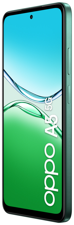OPPO A5 5G 16.9 cm (6.67") SIM doble Android 15 USB Tipo C 4 GB 128 GB 6000 mAh Verde - detalle
