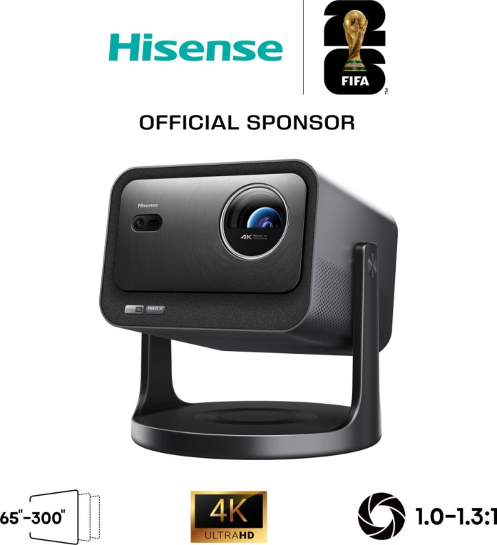 Hisense C3 DLP UHD 4K (3840x2160) 3D Metálico - detalle