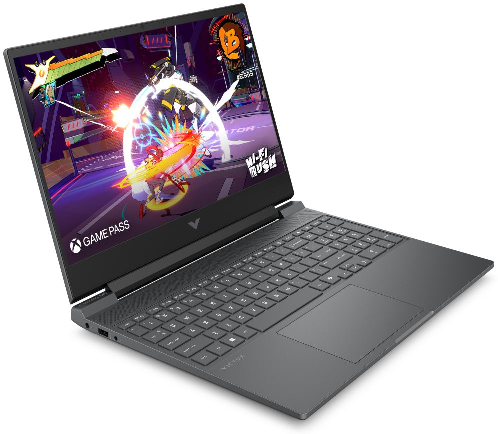 HP Victus Gaming 15-fa2071ns Intel® Core™ i5 i5-14500HX Portátil 39.6 cm (15.6") Full HD 16 GB DDR5-SDRAM 512 GB SSD NVIDIA GeForce RTX 4050 Wi-Fi 6 (802.11ax) FreeDOS Negro - detalle