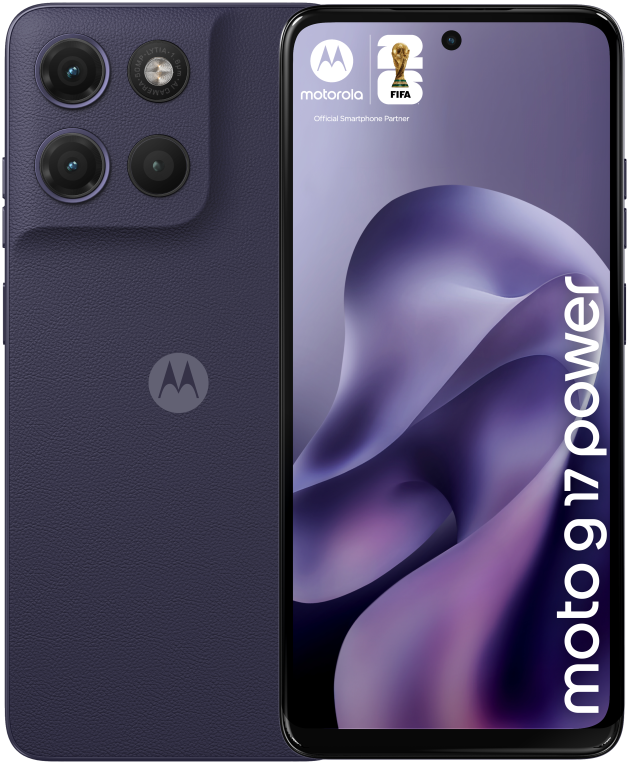 Motorola moto g17 power 17.1 cm (6.72") Ranura híbrida Dual SIM Android 15 USB Tipo C 4 GB 256 GB 6000 mAh Púrpura - detalle