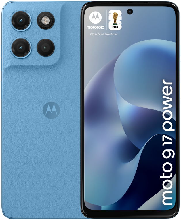Motorola moto g17 power 17.1 cm (6.72") Ranura híbrida Dual SIM Android 15 USB Tipo C 4 GB 256 GB 6000 mAh Azul - detalle