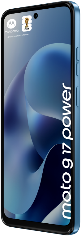 Motorola moto g17 power 17.1 cm (6.72") Ranura híbrida Dual SIM Android 15 USB Tipo C 4 GB 256 GB 6000 mAh Azul - detalle