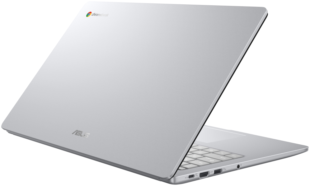 ASUS Chromebook CM1505CM4A-S70105 - Ordenador Portátil 15.6" Full HD (MediaTek Kompanio 540. 4GB RAM. 64GB eMMC. ARM Mali-G57 MC2. ChromeOS) Gris Puro - Teclado QWERTY español - detalle