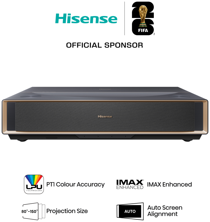 Hisense PT1 proyector de TV Proyector de alcance ultracorto Negro 3D - detalle