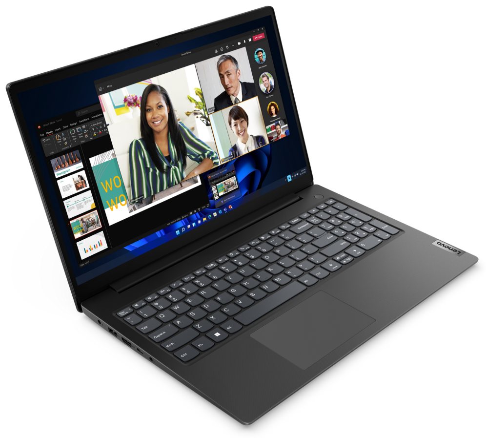 Lenovo V15 G4 AMN AMD Ryzen™ 3 7320U Portátil 39.6 cm (15.6") Full HD 8 GB LPDDR5-SDRAM 512 GB SSD Wi-Fi 6 (802.11ax) Windows 11 Home Español Negro - detalle