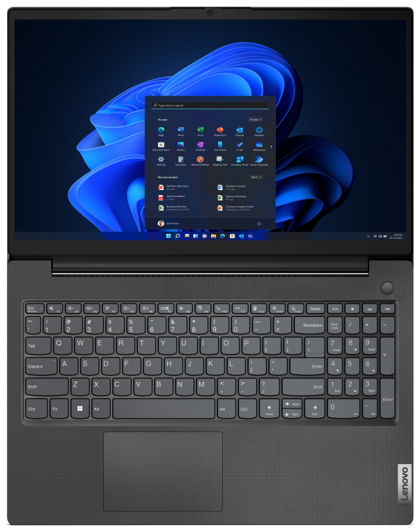 Lenovo V15 G4 AMN AMD Ryzen™ 3 7320U Portátil 39.6 cm (15.6") Full HD 8 GB LPDDR5-SDRAM 512 GB SSD Wi-Fi 6 (802.11ax) Windows 11 Home Español Negro - detalle
