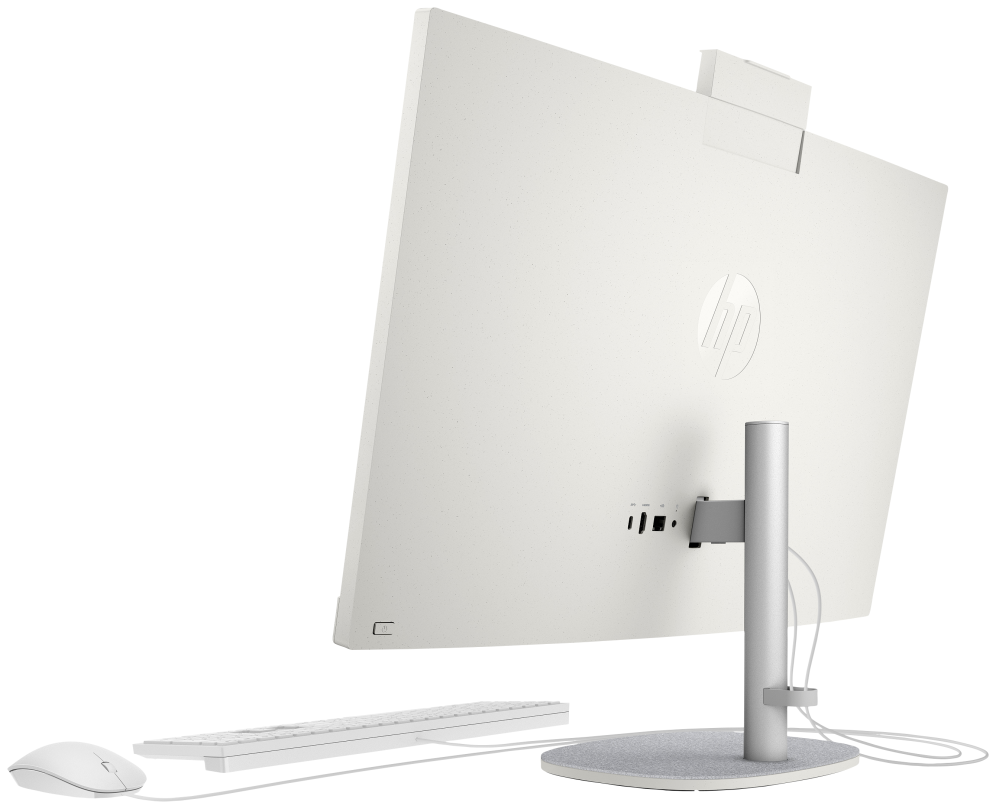 HP 27 inch All-in-One 27-cr0130ns PC Intel® Core™ i5 i5-1335U 68.6 cm (27") 1920 x 1080 Pixeles 8 GB DDR4-SDRAM 512 GB SSD FreeDOS Wi-Fi 6 (802.11ax) Blanco - detalle