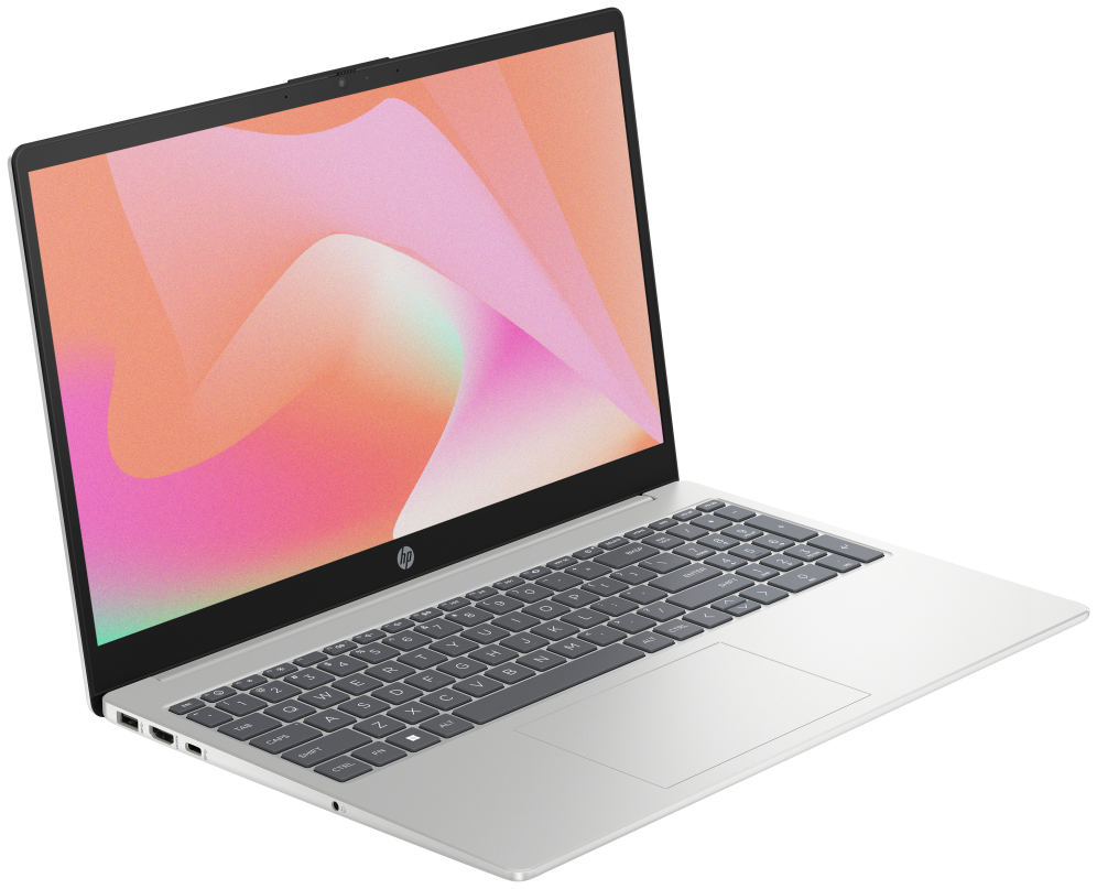 HP 15-fd1016nsx Intel® Core™ i7 150U Portátil 39.6 cm (15.6") Full HD 16 GB DDR4-SDRAM 512 GB SSD Wi-Fi 6 (802.11ax) FreeDOS Plata - detalle